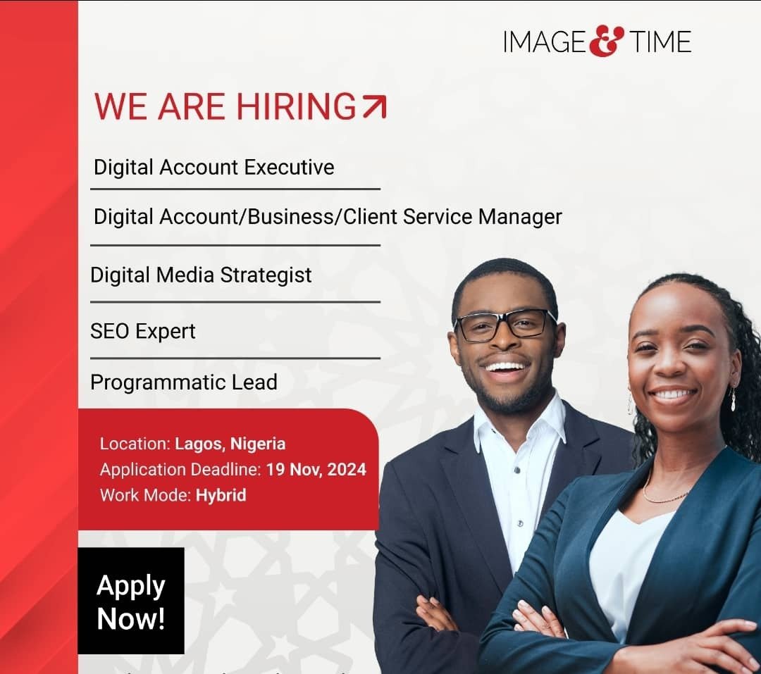 Image & Time is Hiring!